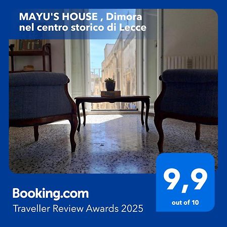 Mayu'S House , Dimora Nel Centro Storico Di Lecce Exteriör bild